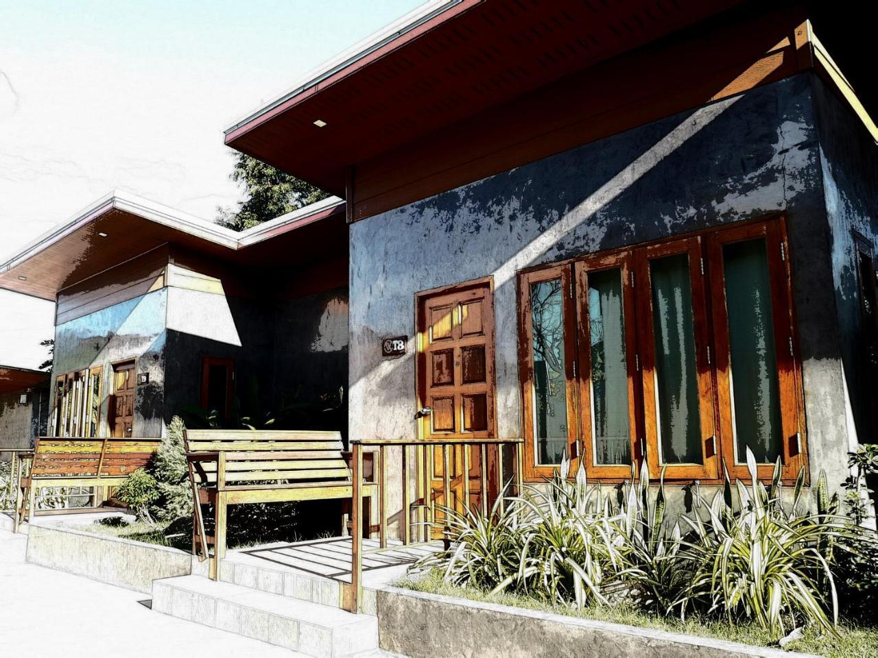 Nawiengkaeriverview Resort Mukdahan Exteriör bild